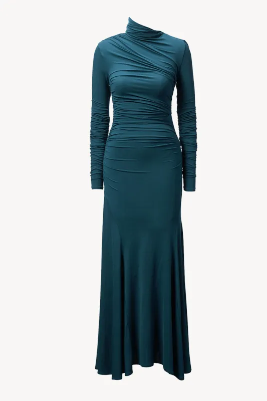 Africa Dress Teal sold by TOVE