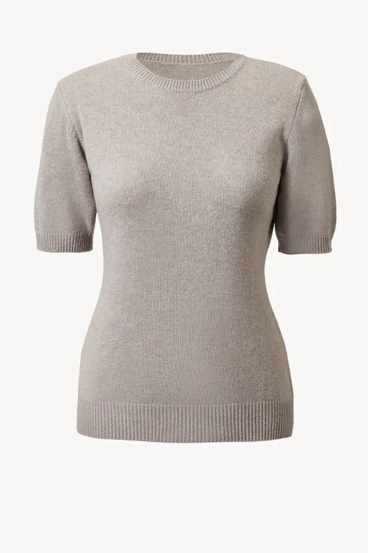 Lura Cashmere Top Grey made by TOVE