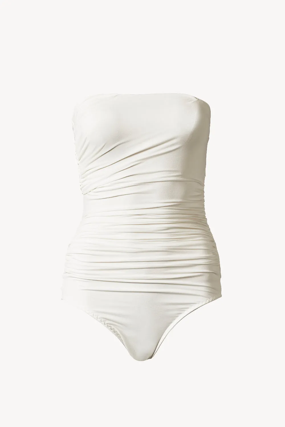 Fran Bodysuit White sold by TOVE