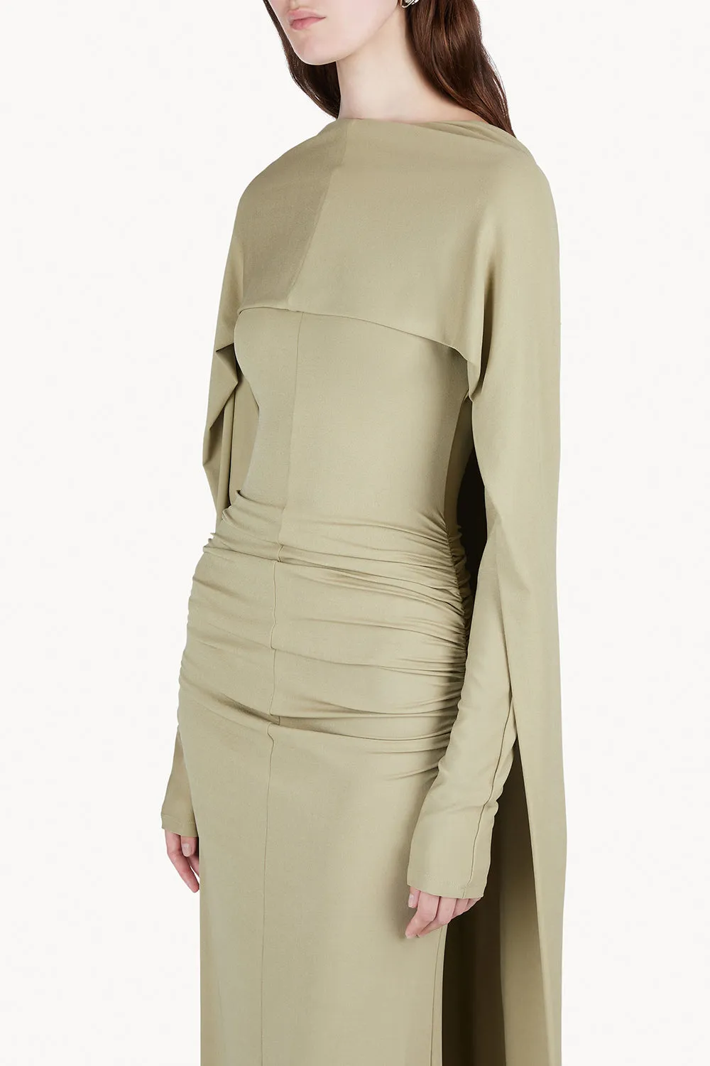 Malena Dress Pale Khaki sold by TOVE product image thumbnail 5