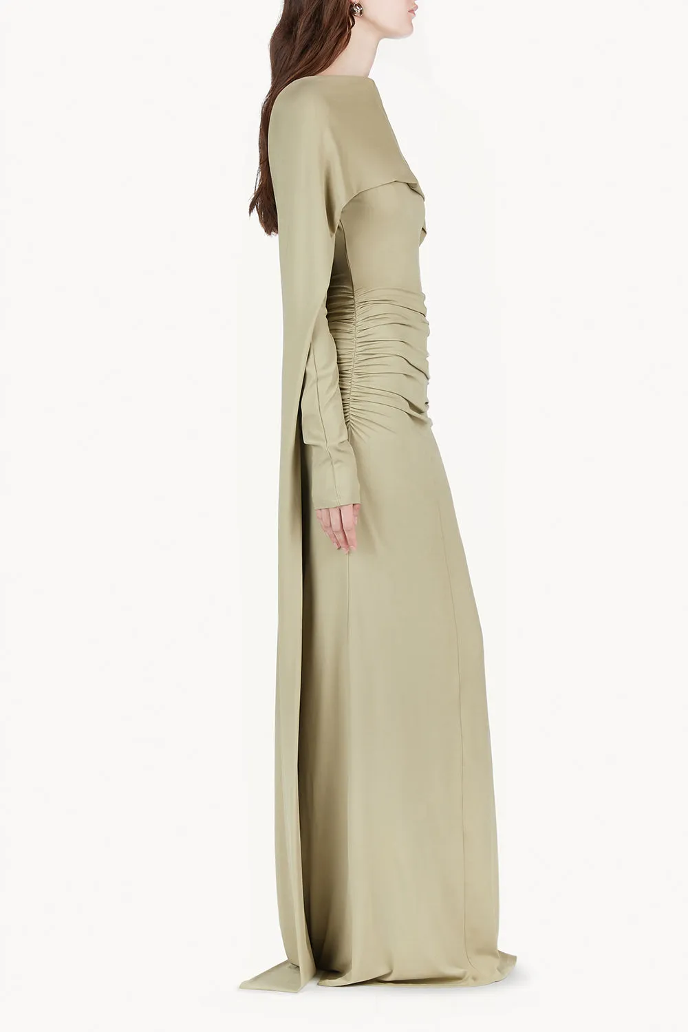 Malena Dress Pale Khaki sold by TOVE product image thumbnail 3