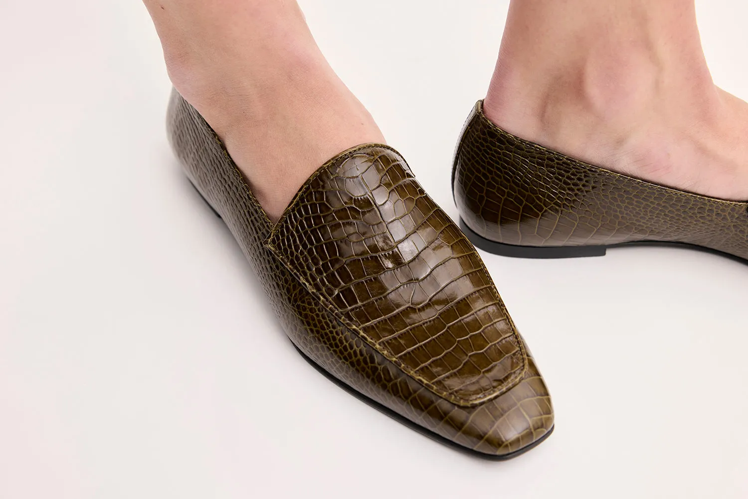 Cora Loafer Moss Green sold by TOVE product image thumbnail 2