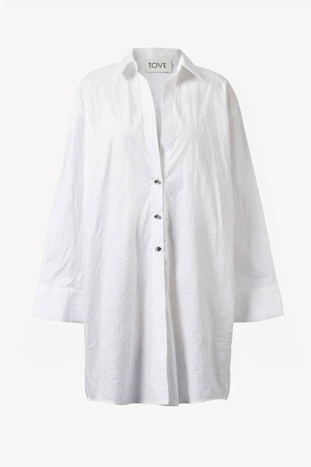 Georgina Shirt White sold by TOVE