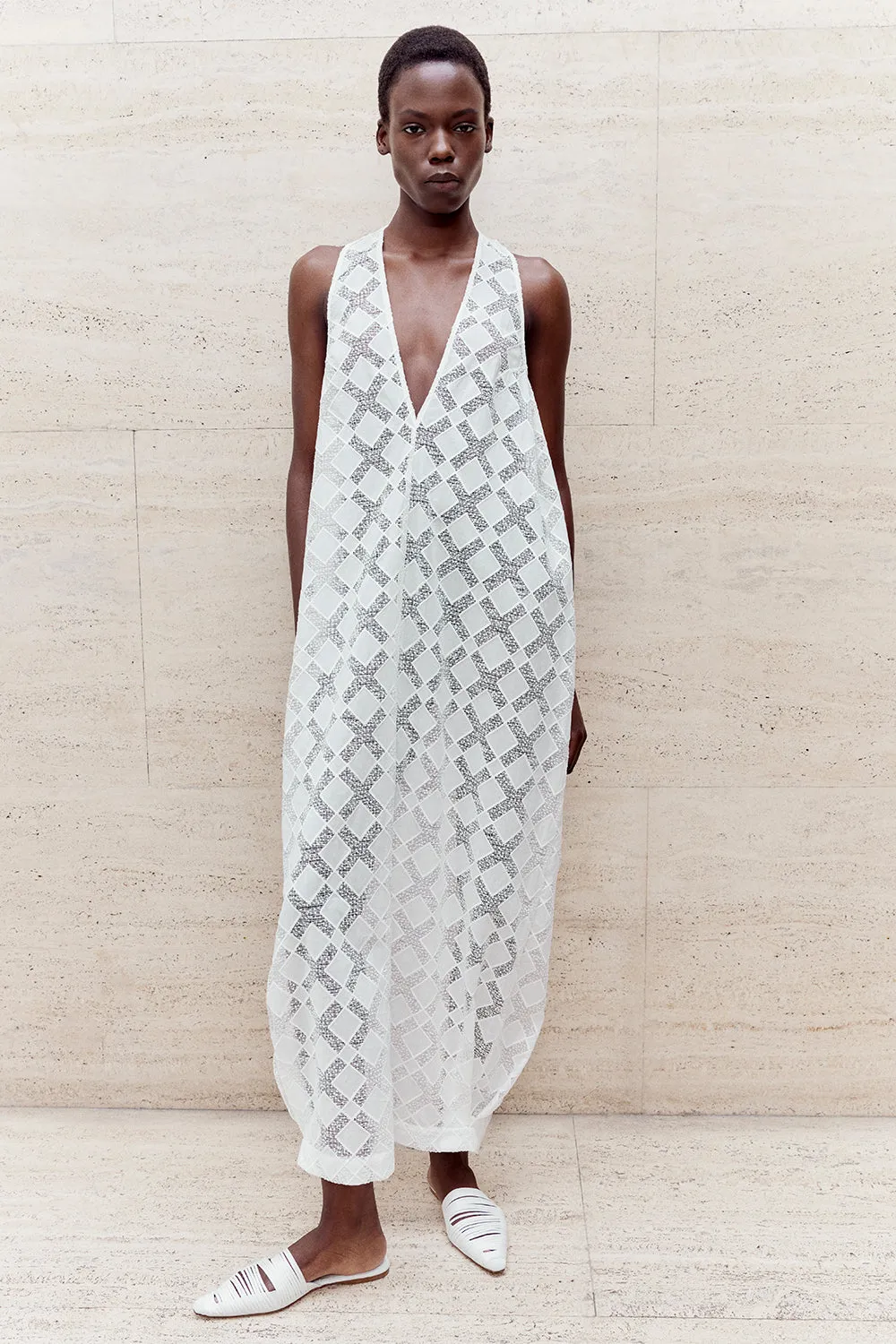 Agel Dress White sold by TOVE product image thumbnail 2