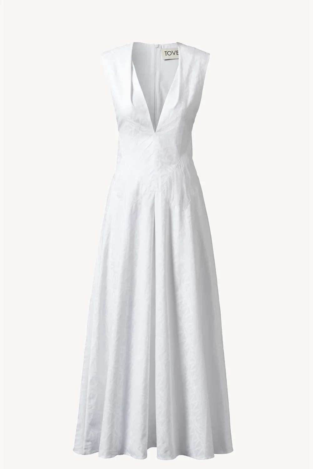 Anisa Dress White sold by TOVE