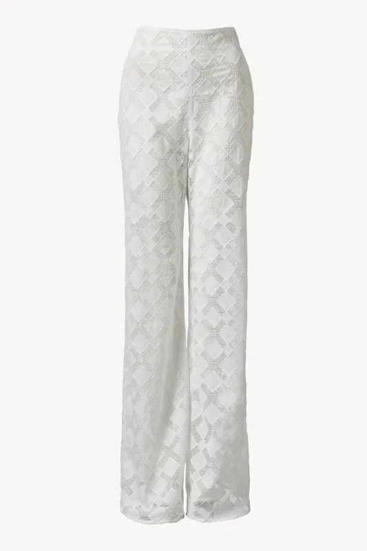Kaia Trouser White sold by TOVE