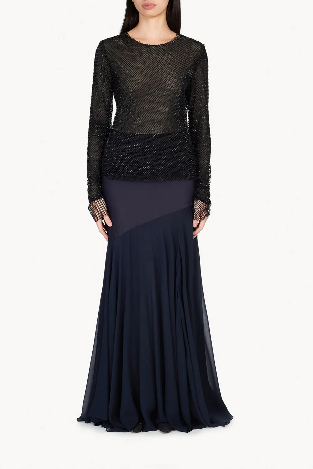 Sinead Skirt Navy sold by TOVE product image thumbnail 2