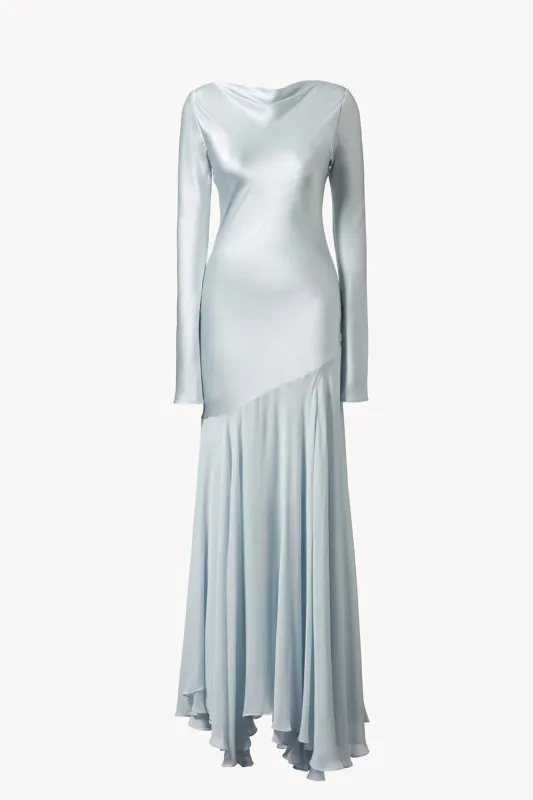 Cordelia Dress Aquamarine made by TOVE