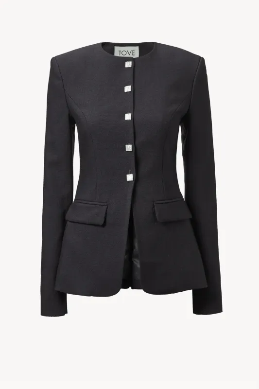 Moya Jacket Black sold by TOVE