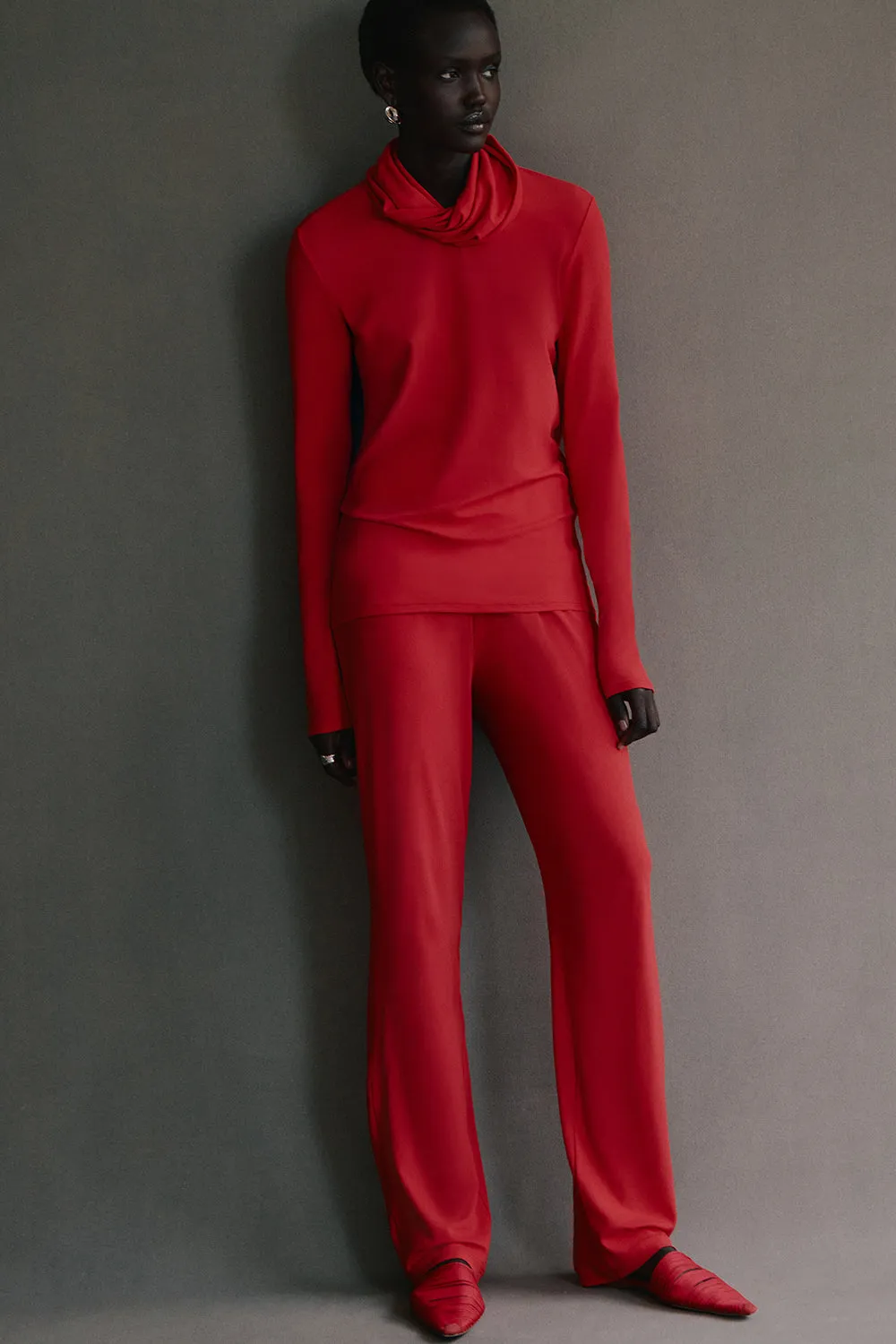 Mai Trouser Red sold by TOVE product image thumbnail 2
