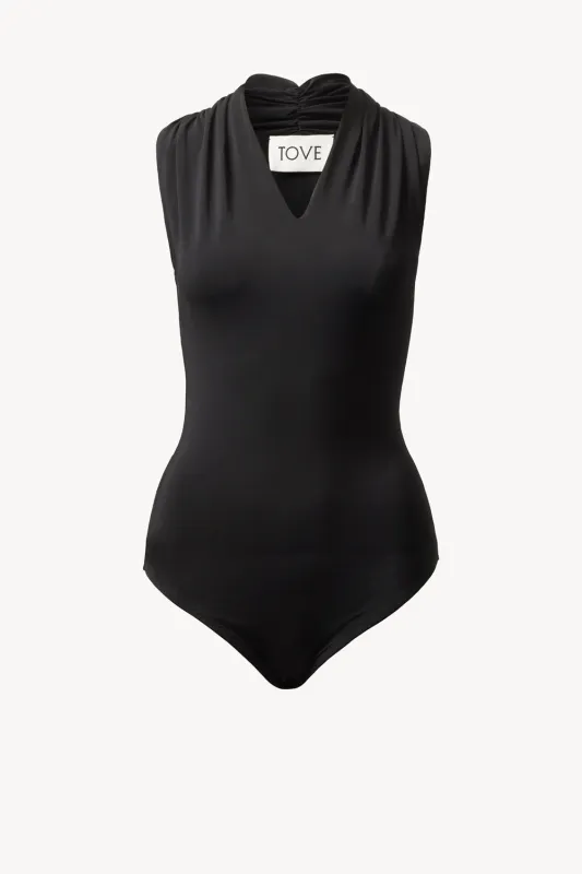 Liorah Bodysuit Black sold by TOVE