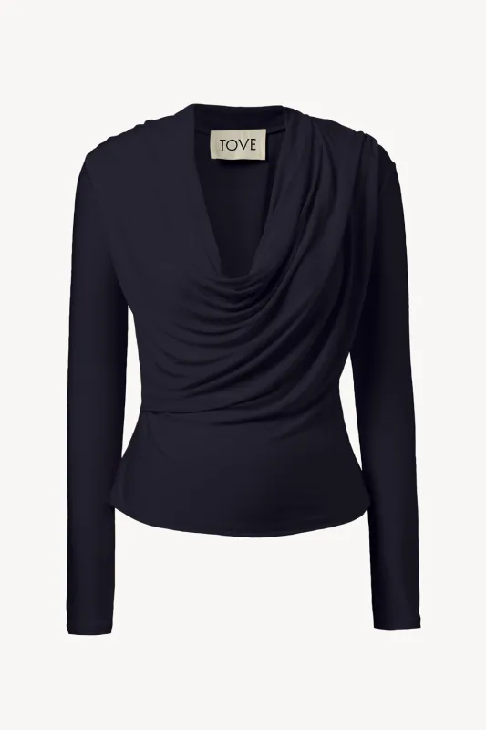 Fina Top Navy sold by TOVE