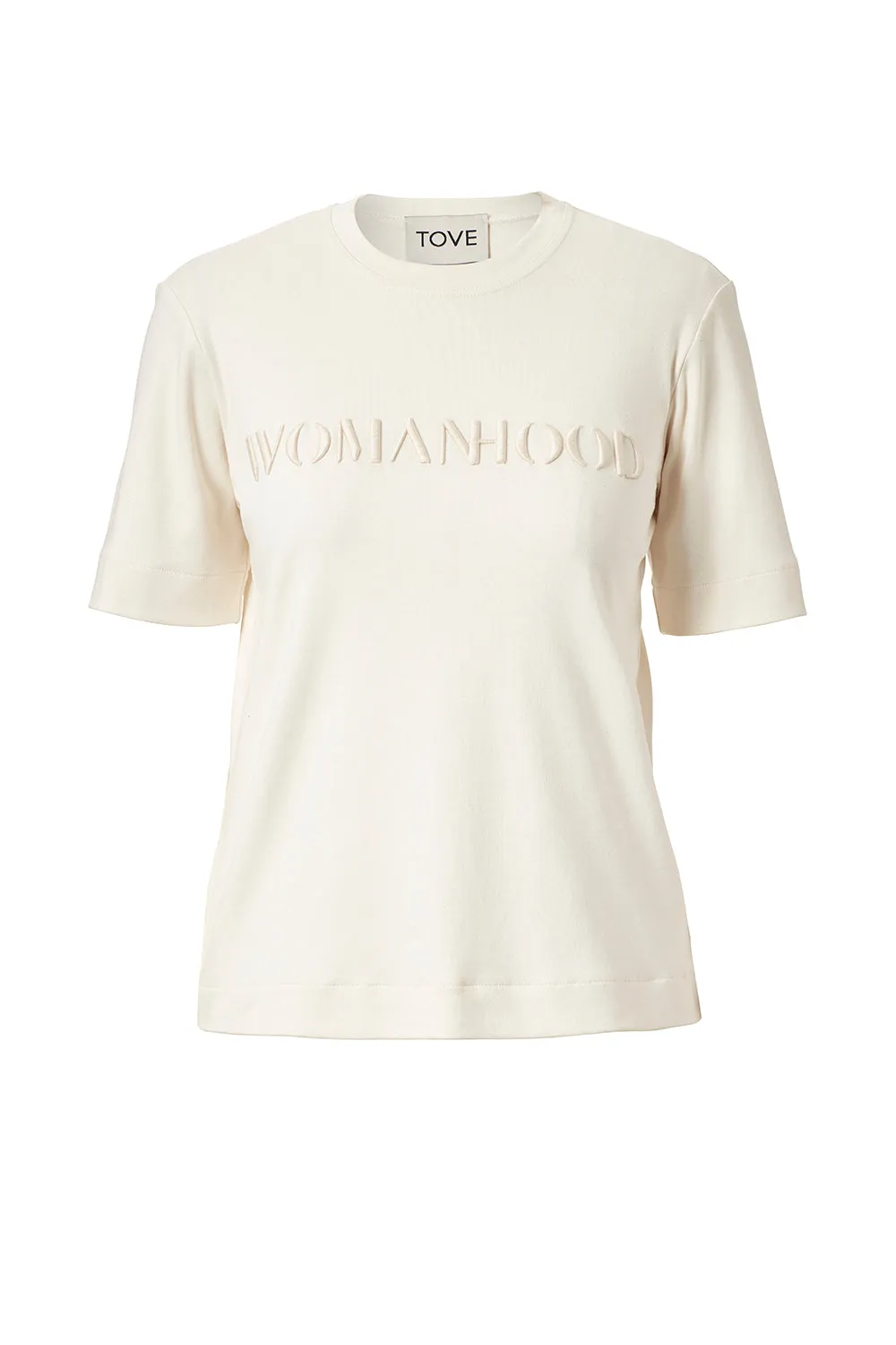 WOMANHOOD Organic Cotton T-Shirt sold by TOVE