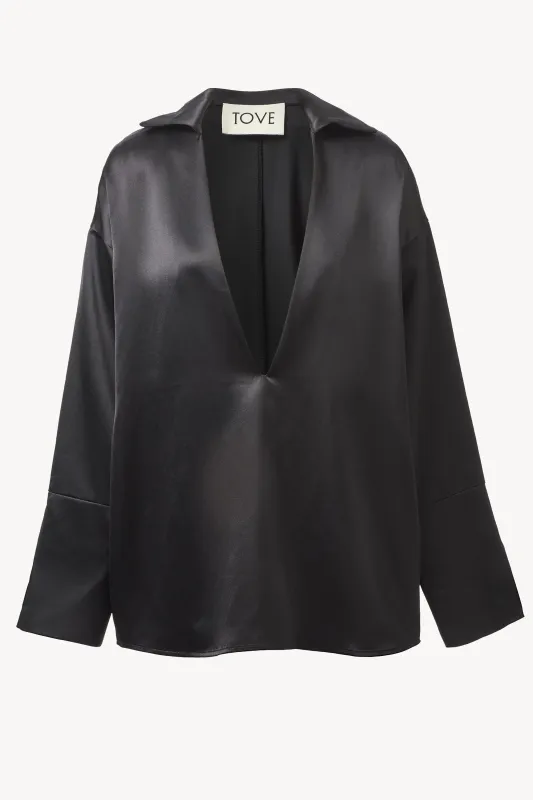 Luisa Top Black sold by TOVE