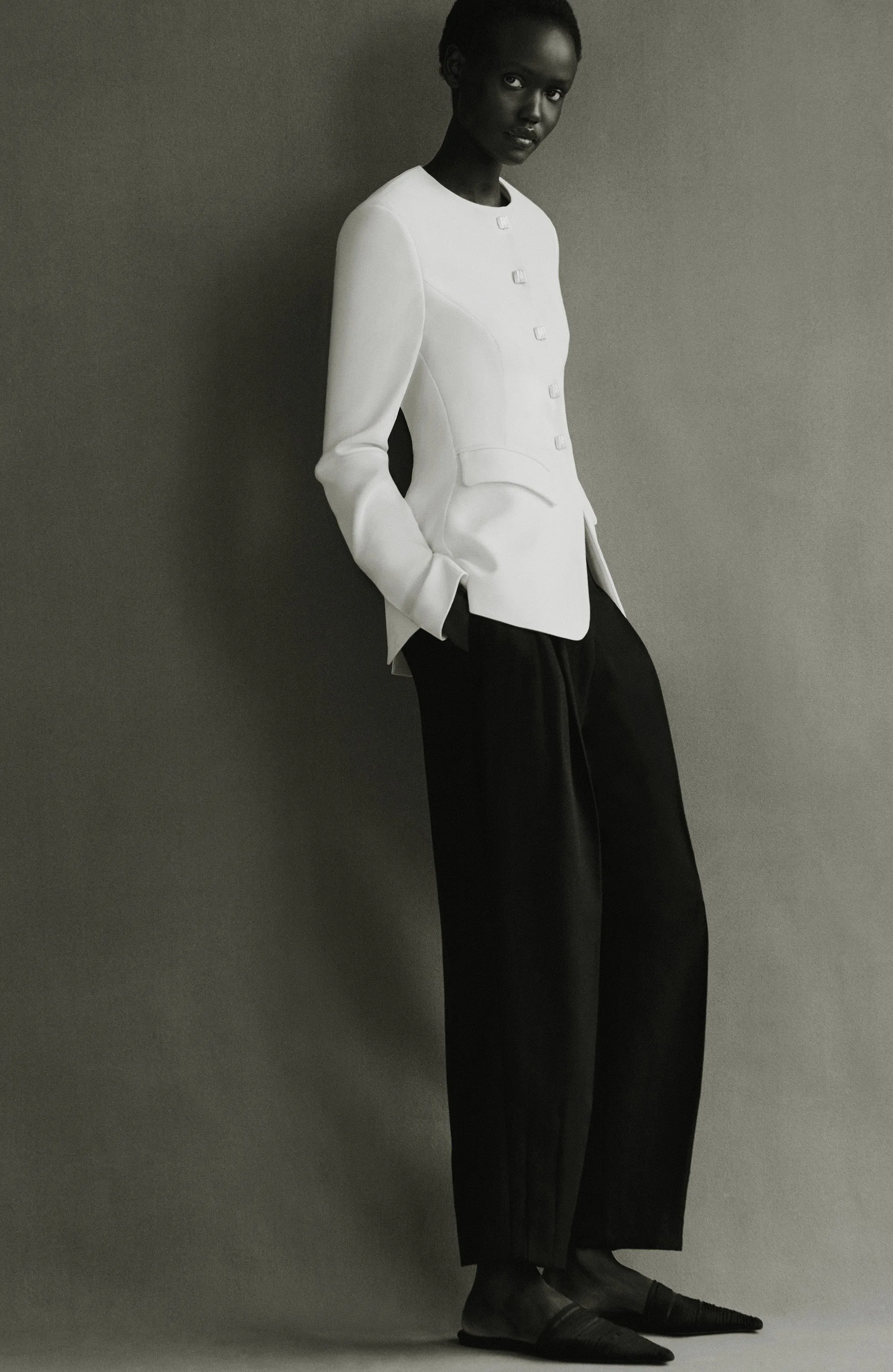 Moya Jacket White sold by TOVE product image thumbnail 2