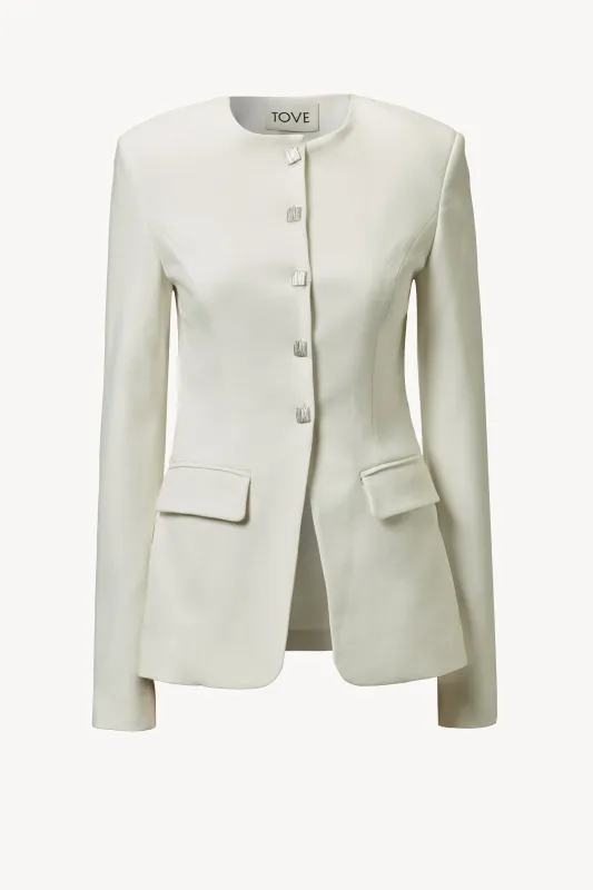 Moya Jacket White made by TOVE