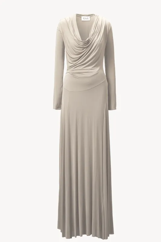 Vevina Dress Khaki sold by TOVE