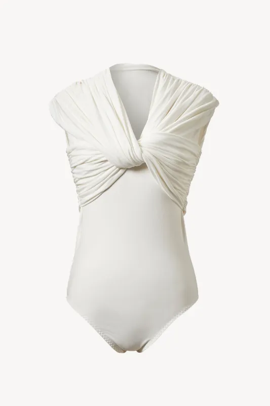 Florence Bodysuit Ivory sold by TOVE