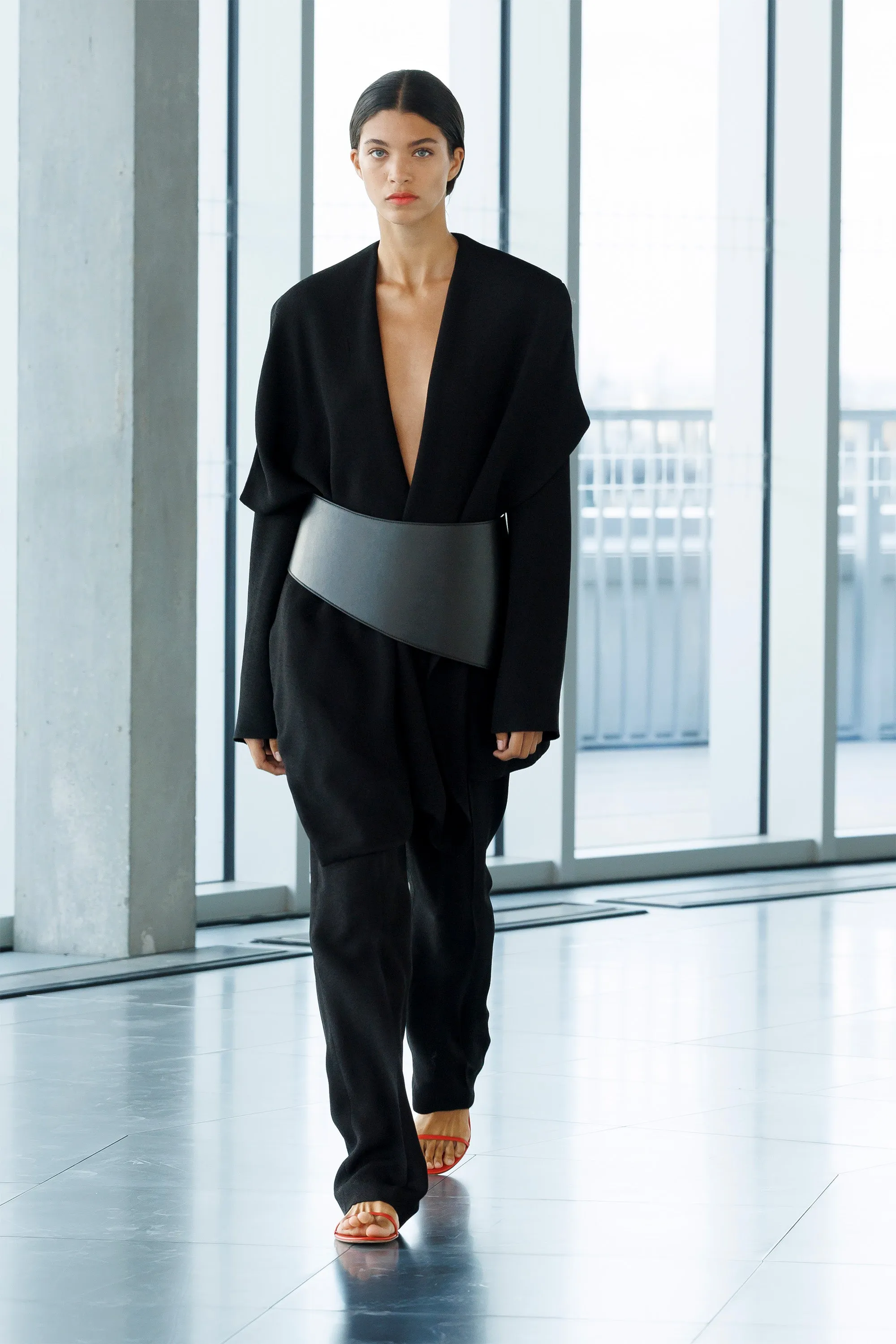 Oran Fray Trim Trouser Black sold by TOVE product image thumbnail 2