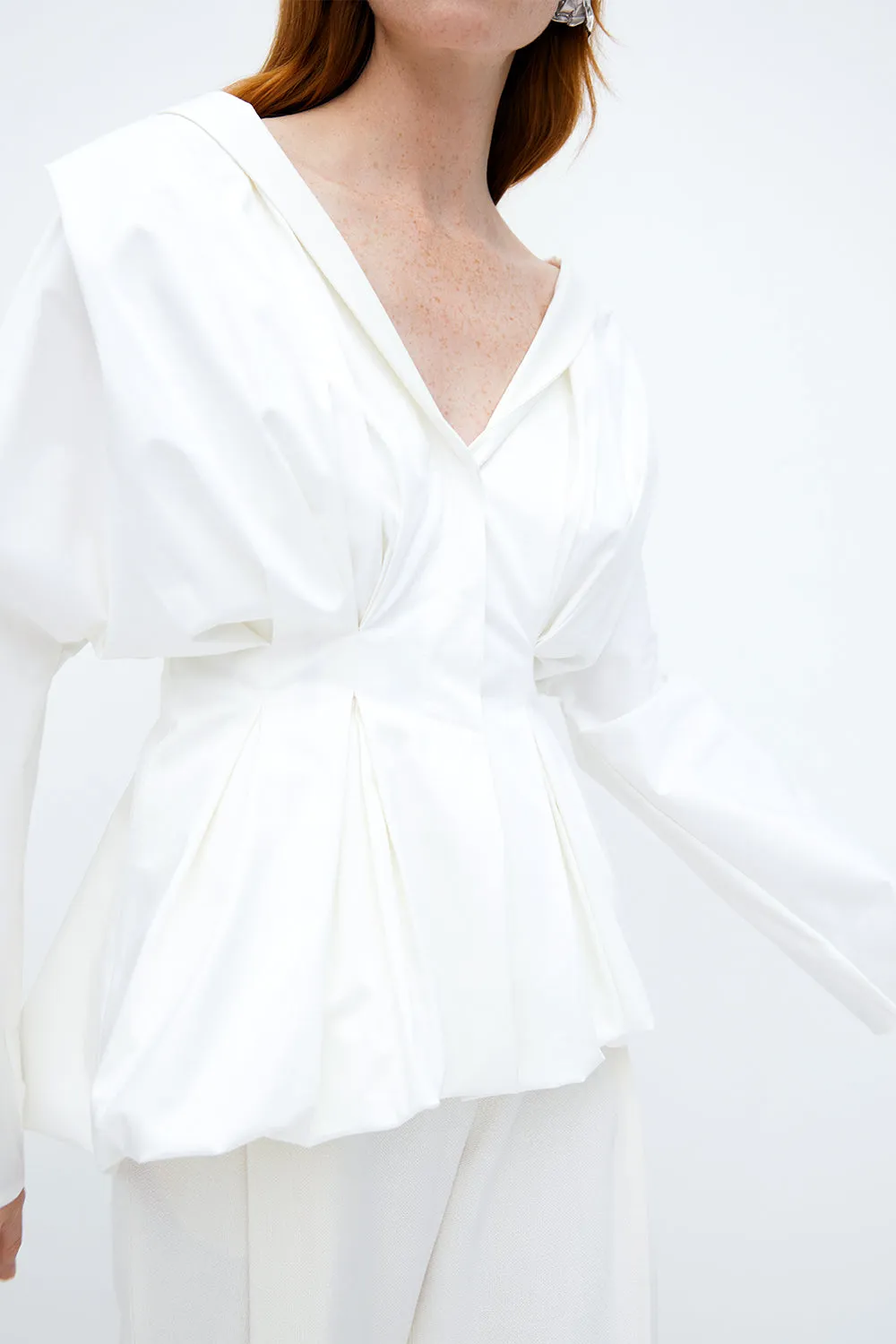 Ebba Top Ivory sold by TOVE product image thumbnail 3