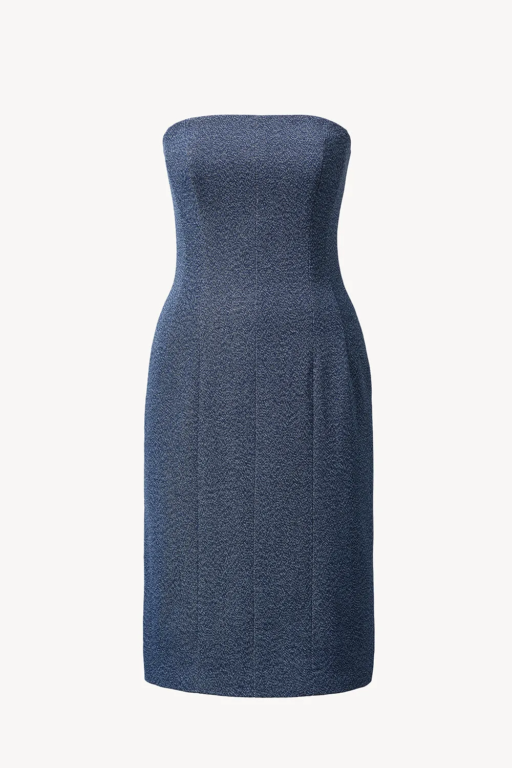 Alba Midi Dress Blue sold by TOVE