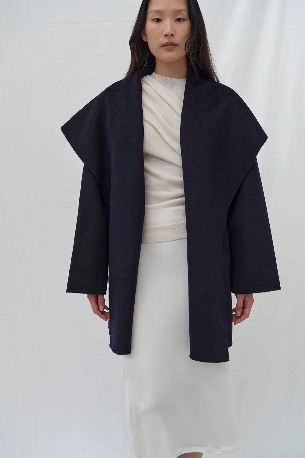 Senta Coat Navy sold by TOVE product image thumbnail 2