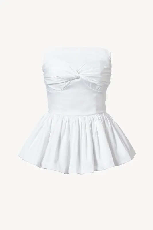 Tamie Top Ivory sold by TOVE