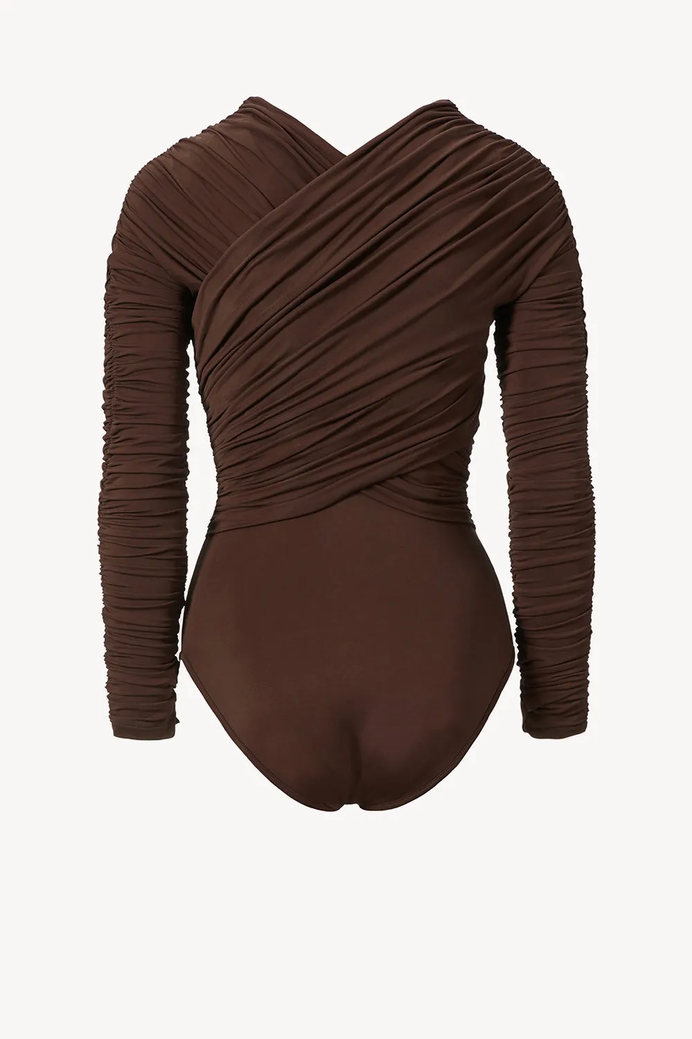 Joni Bodysuit Chocolate sold by TOVE product image thumbnail 2