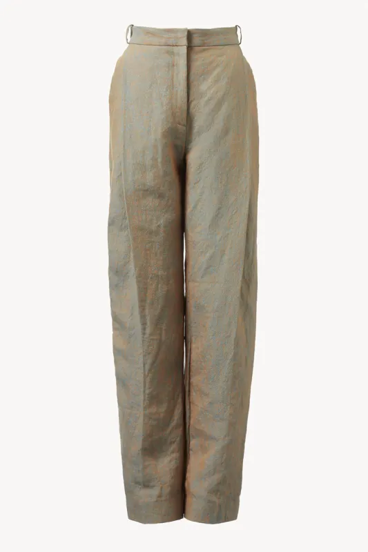 Aleen Trouser Turquoise sold by TOVE