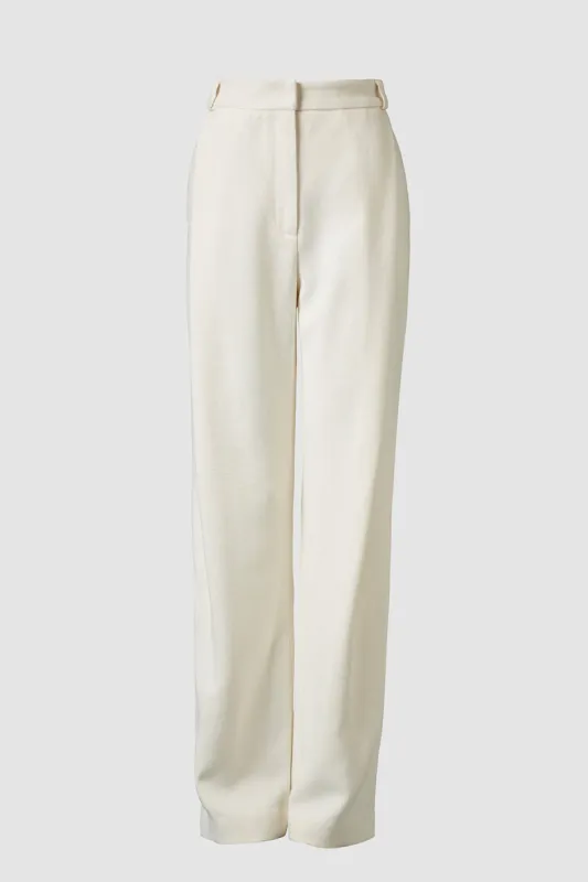 Gabrielle Trouser Ivory sold by TOVE