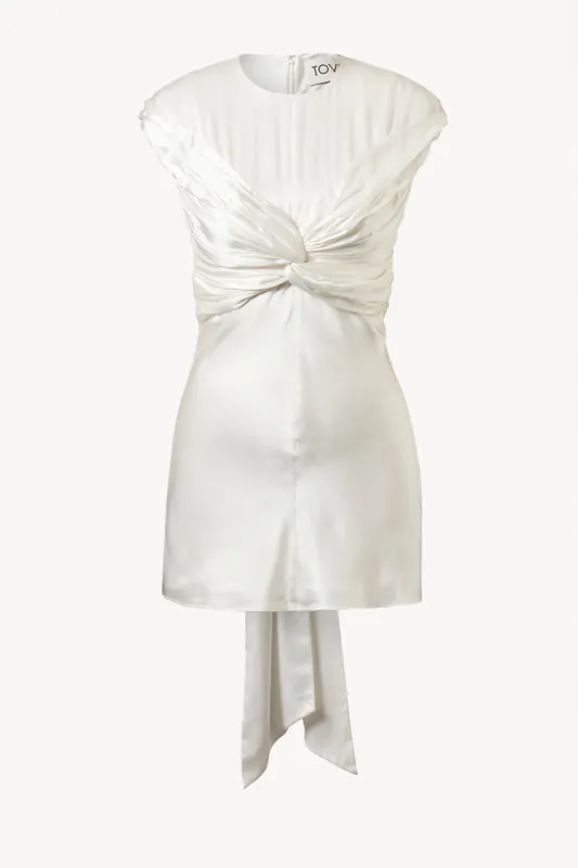 Ana Top Ivory sold by TOVE