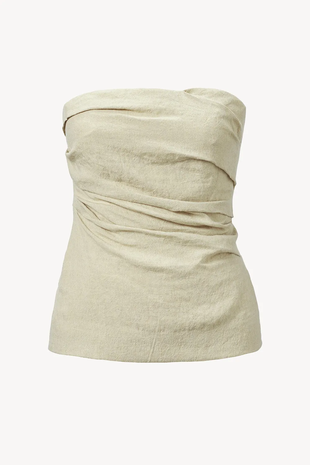 Izel Bandeau Top Stone sold by TOVE