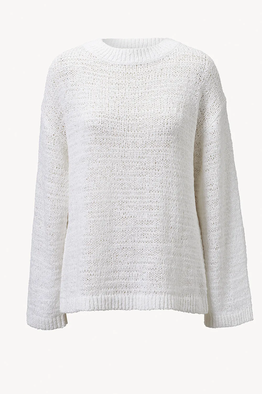 Juin Knitted Top White sold by TOVE