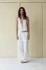 Open Halter Top - White sold by Deiji Studios