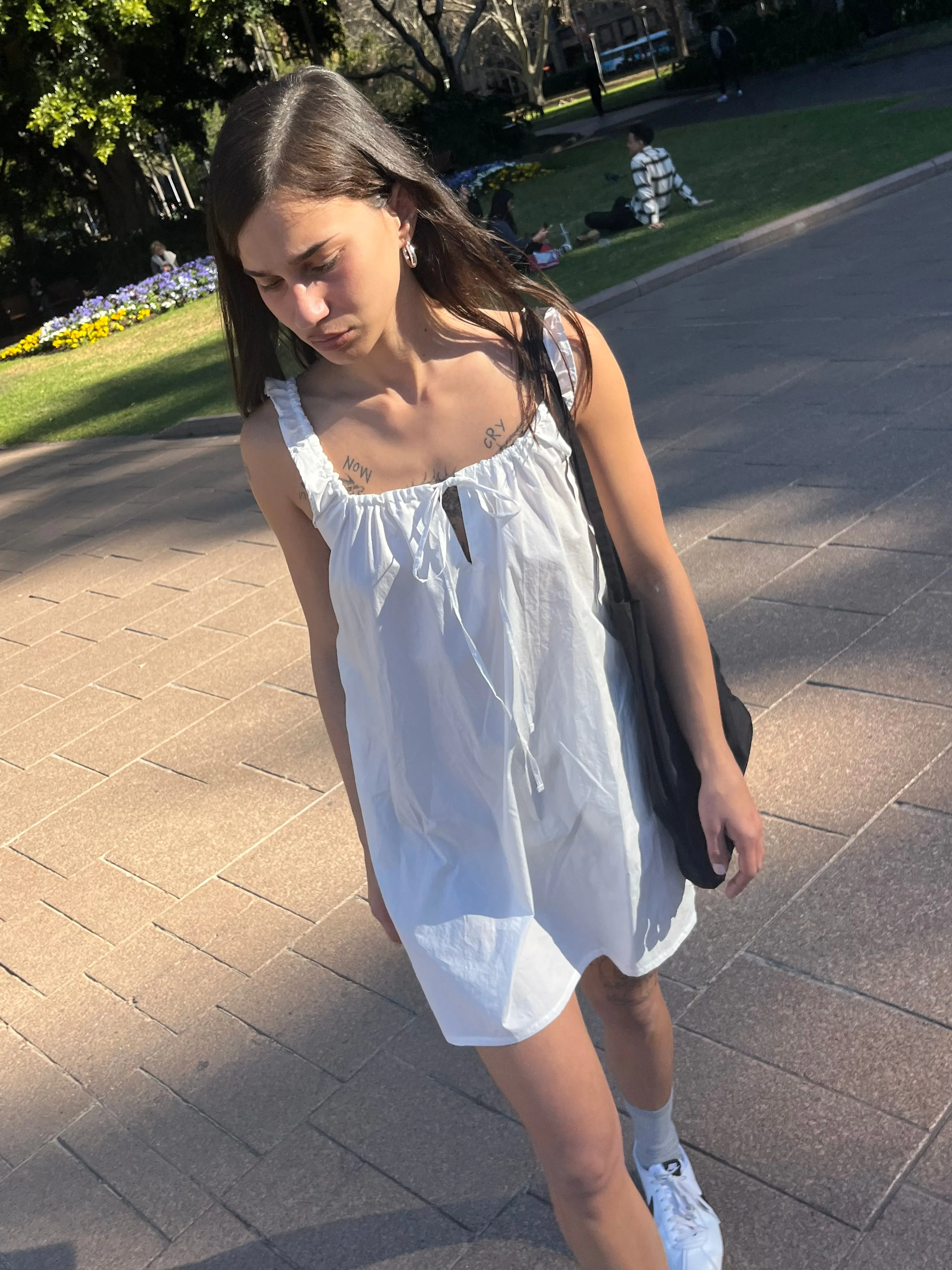 The Bow Dress - White sold by Deiji Studios product image thumbnail 3