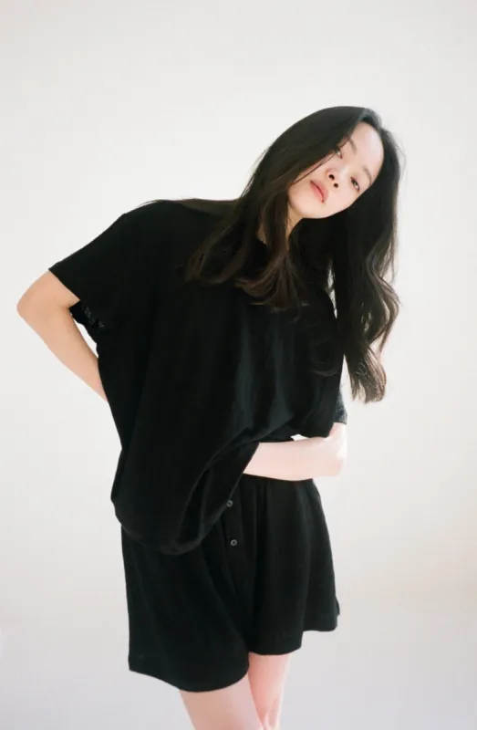 soft t shirt - black made by Deiji Studios