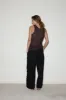 Ruffle Pant - Black sold by Deiji Studios