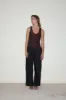 Ruffle Pant - Black sold by Deiji Studios