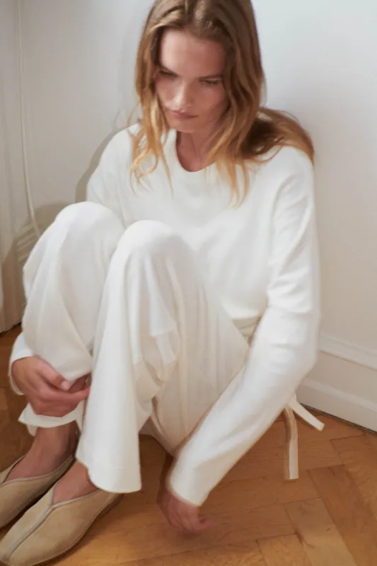the jersey pant - bone sold by Deiji Studios