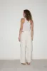 Flag Tie Pant - Off White sold by Deiji Studios
