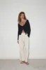 Flag Tie Pant - Off White sold by Deiji Studios