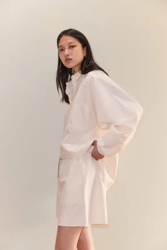 The Curved Shirt - Off White sold by Deiji Studios