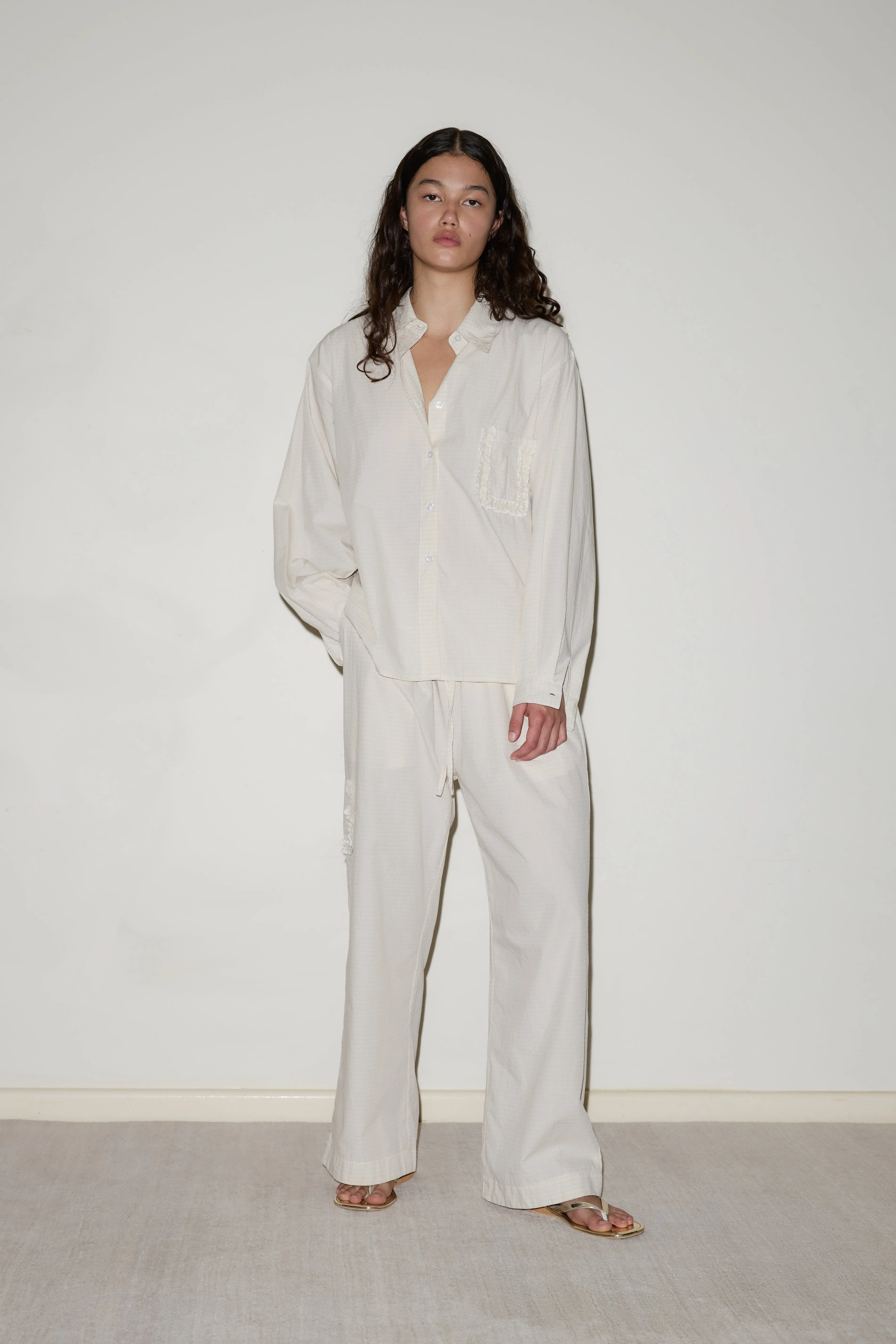 Cotton Pyjama Set - Bone Check sold by Deiji Studios