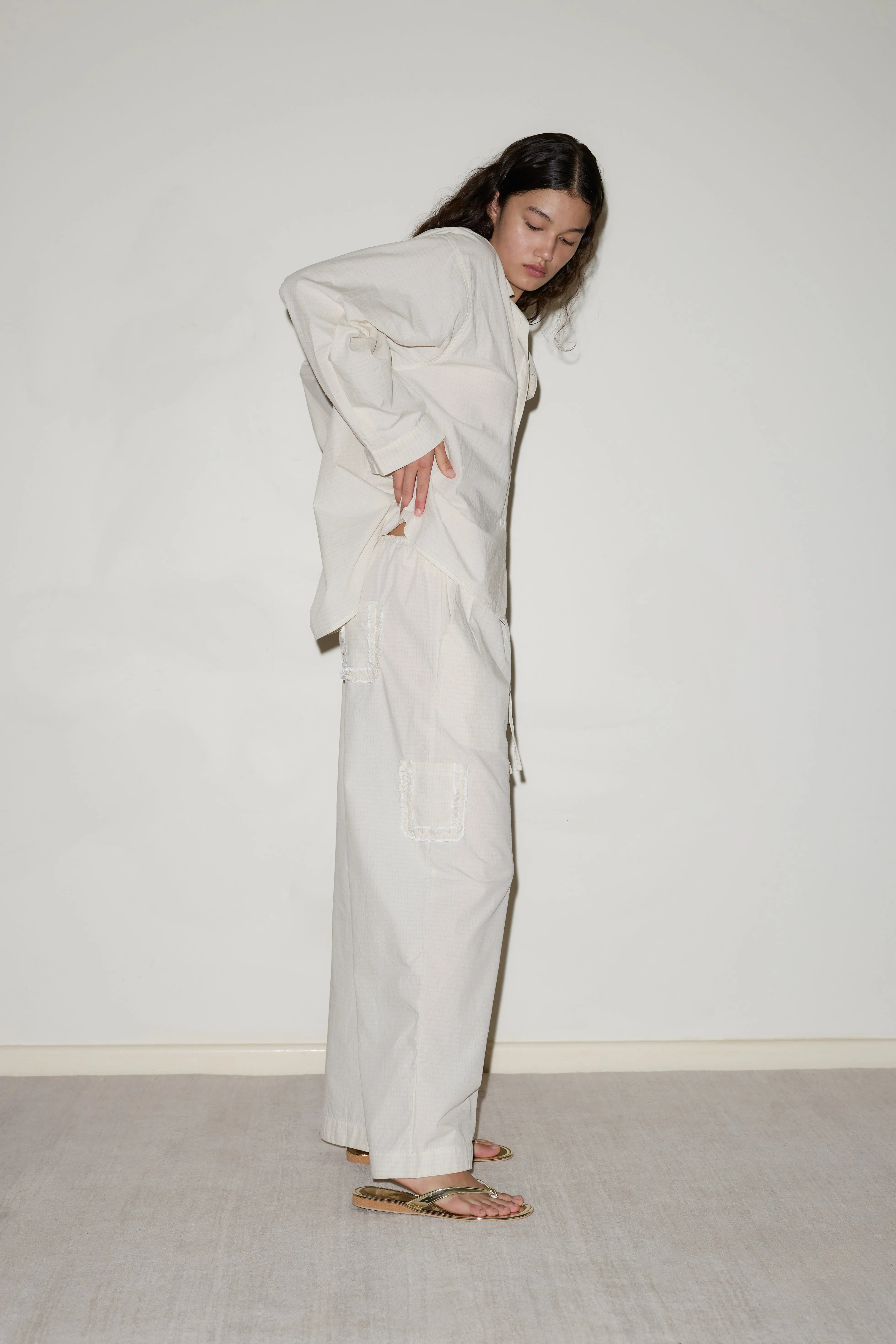 Cotton Pyjama Set - Bone Check sold by Deiji Studios product image thumbnail 2