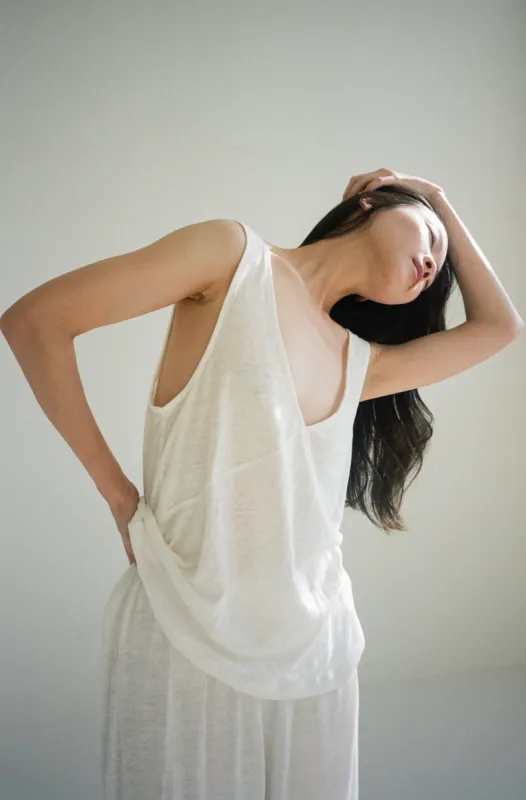 soft tank - ecru sold by Deiji Studios