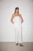 Ease Trouser - White sold by Deiji Studios