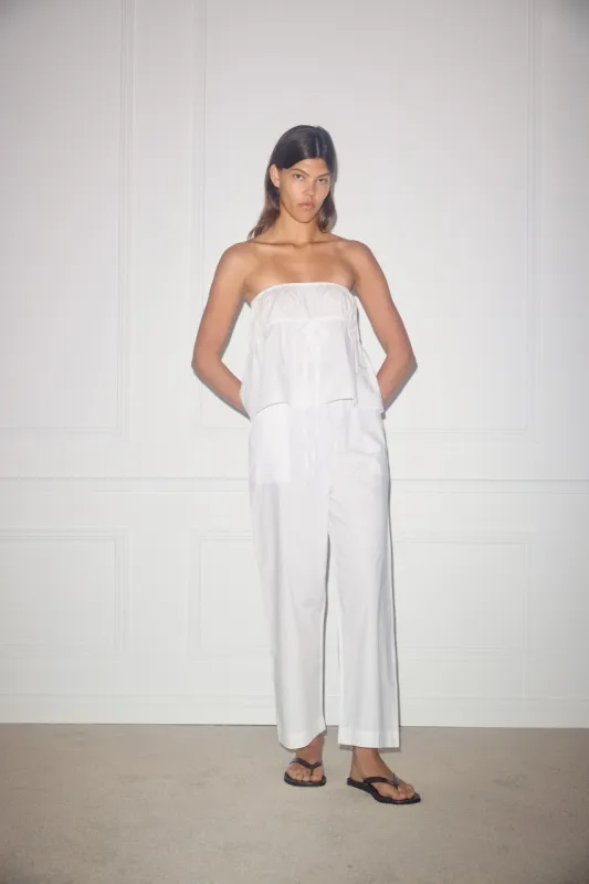 Ease Trouser - White sold by Deiji Studios