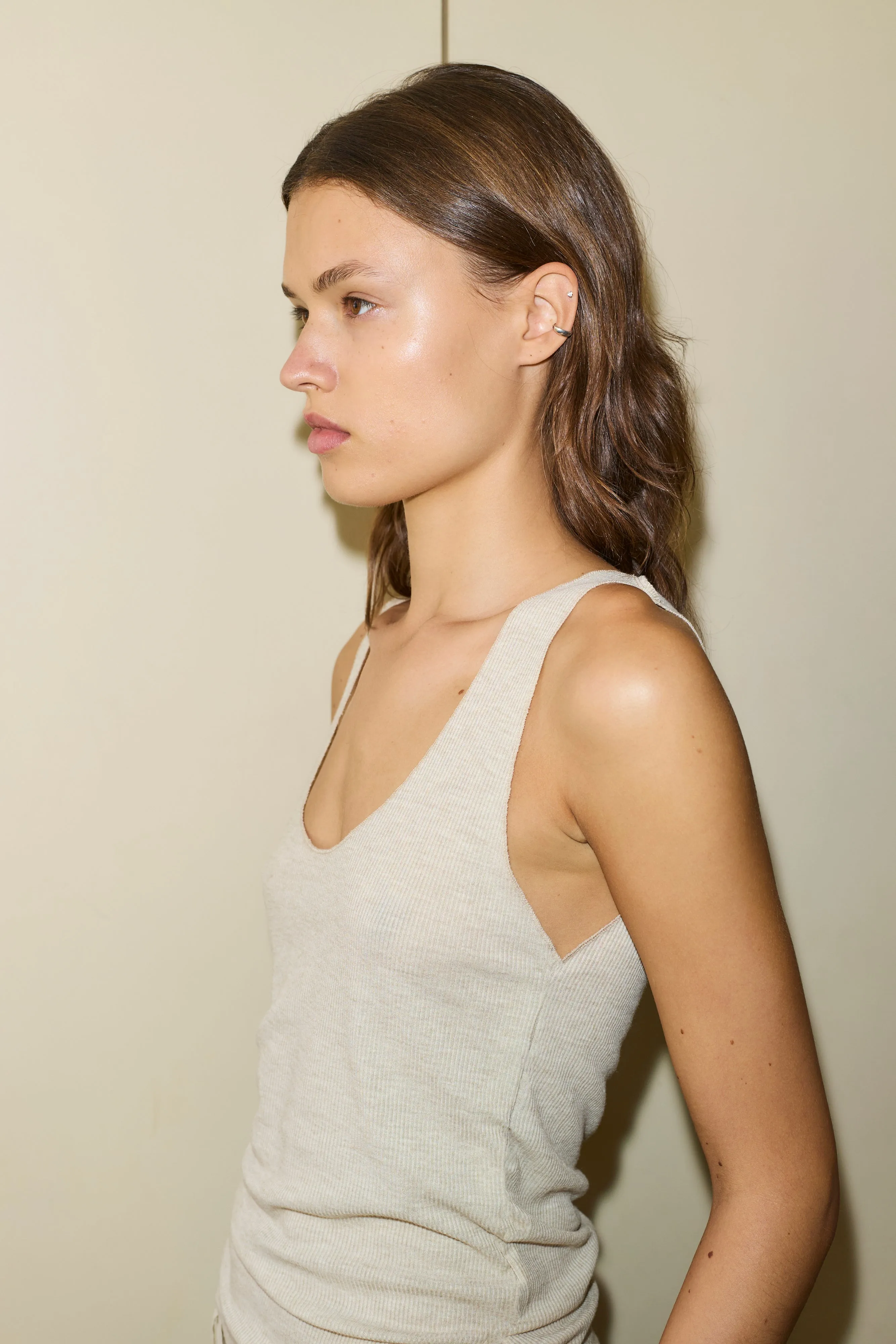 The Knit Tank - Oat sold by Deiji Studios product image thumbnail 3