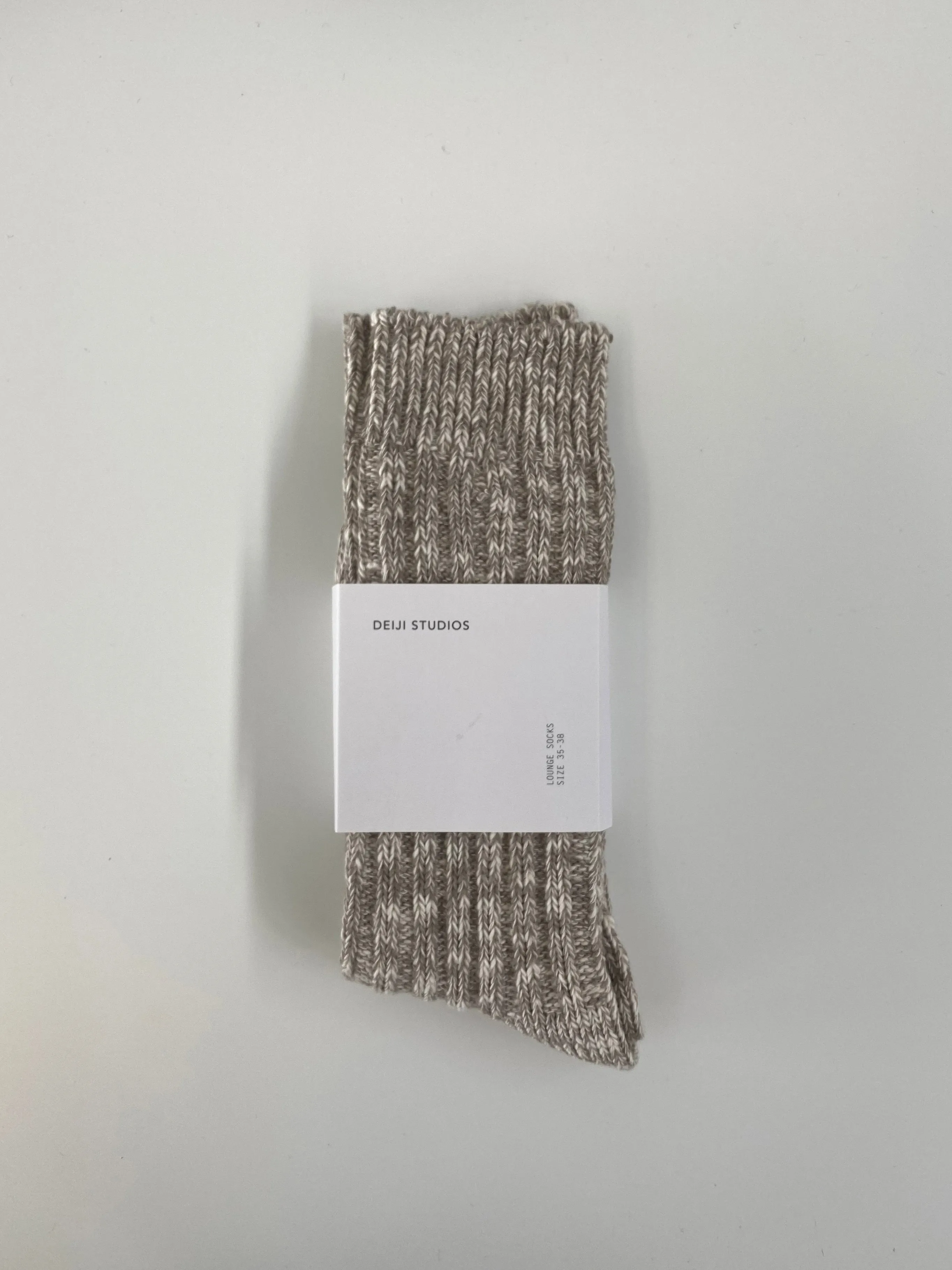 the woven sock - fog sold by Deiji Studios product image thumbnail 2