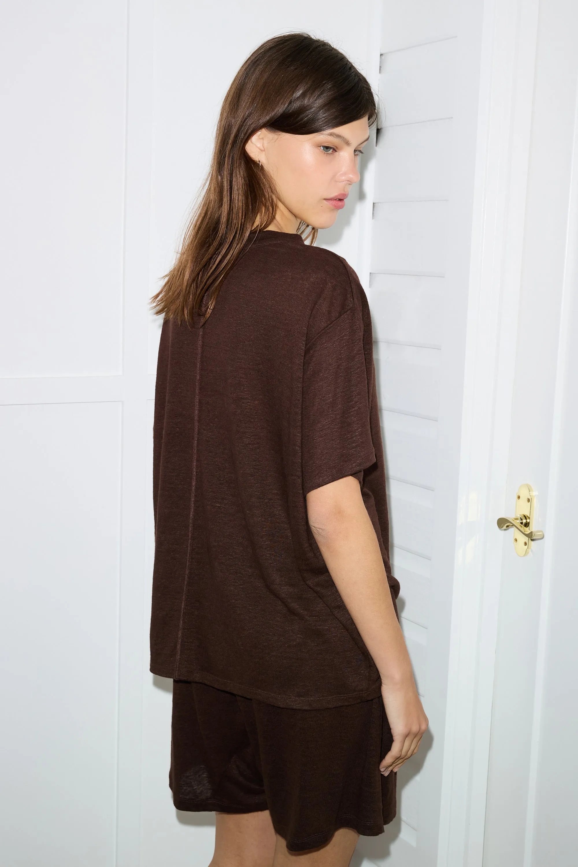 soft t shirt - chocolate sold by Deiji Studios product image thumbnail 2